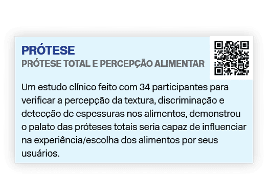 Pr tese Pr tese total e percep o alimentar ￼ Um estudo cl nico feito com 34 participantes para verificar a percep  o...