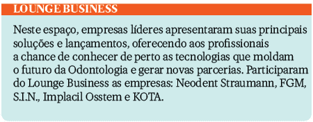 Lounge Business Neste espa o, empresas l deres apresentaram suas principais solu es e lan amentos, oferecendo aos pr...